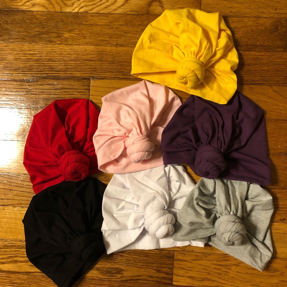 Toddler Girl Knot Hat Bundle BRAND NEW NEVER WORN